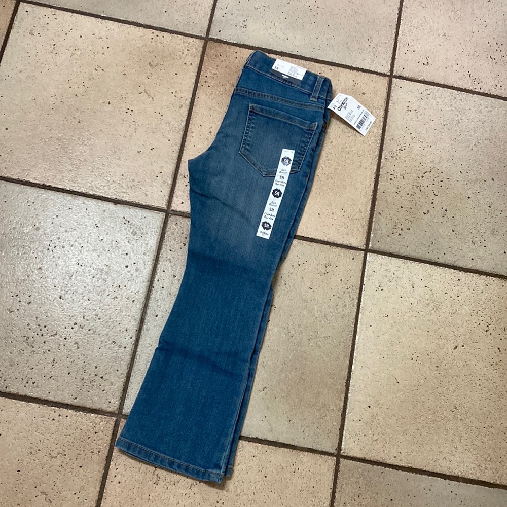 New Oshkosh size 5 boot cut jeans